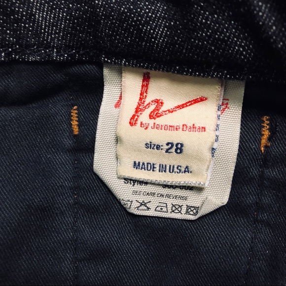 Black Denim Skirt Size 28 Style 300-002 - Picture 8 of 8